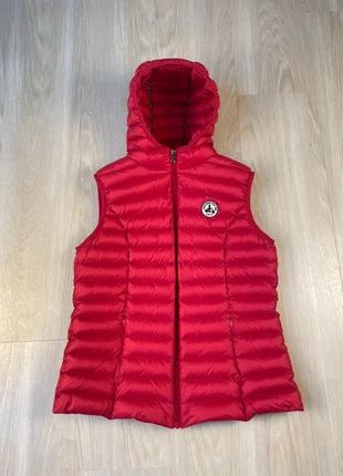 Doudoune jott sans manche avec capuche | Taille XL enfant / Taille S adulte | Rouge, marque: Jott, état: Très bon état, taille: S / 36 / 8, 30,00 €, 32,20 € Protection acheteurs incluse