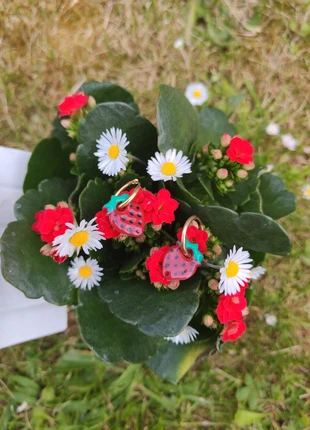 Paire de pampilles fraise, brand: sansnom., condizioni: Ottime, €5.00, €5.95 include la Protezione acquisti Pro