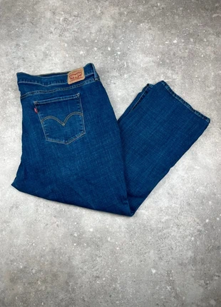 Pantalon Jean Lévis FR56 W46 Coupe Classic Straight Femme Bleu Foncé Coton #J283, marca: Levi's, estado: Muito bom, tamanho: 8XL / 56 / 28, €24.99, €26.94 inclui Proteção do Comprador Pro