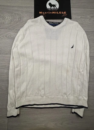 Pull col en V Nautica M, marque: Nautica, état: Bon état, taille: M, 2,00 €, 2,80 € Protection acheteurs incluse
