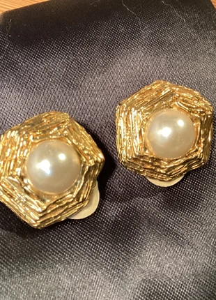 Magnifiques boucles d’oreilles Vintage clips, marque: Vintage Chic, état: Très bon état, 12,00 €, 13,30 € Protection acheteurs incluse