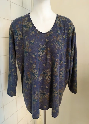 Jersey punto ligero T. L azul oscuro brillo dorado, marca: Made In Italy, estado: Muy bueno, tamaño: L / 40 / 12, 3,50 €, 4,38 € Protección al comprador incluida