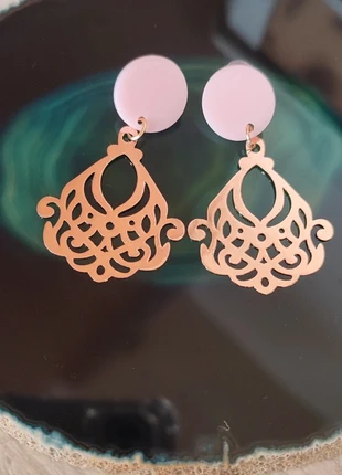 Boucles d'oreilles Oyem, marque: Fait Main, état: Neuf avec étiquette, 3,90 €, 4,80 € Protection acheteurs (Pro) incluse