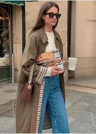 Trench vintage rétro beige femme long 2000’, marque: Vintage Dressing, état: Très bon état, taille: S / 36 / 8, 60,00 €, 63,70 € Protection acheteurs incluse