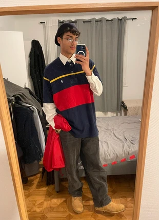 Polo oversize, brand: Ralph Lauren, condition: Very good, size: XXL, €15.00, €16.45 includes Buyer Protection