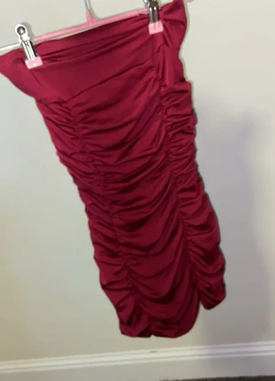 Burgandy dress, brand: Shein, condition: New without tags, size: XS / 34 / 6, €3.00, €3.85 includes Buyer Protection