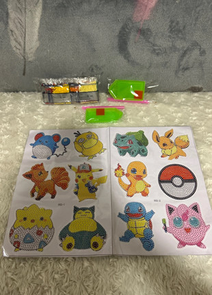 Diamond Painting Pokémon, marque: Pokémon, état: Neuf avec étiquette, taille: Prématuré, jusqu'à 44cm, 7,00 €, 8,05 € Protection acheteurs incluse