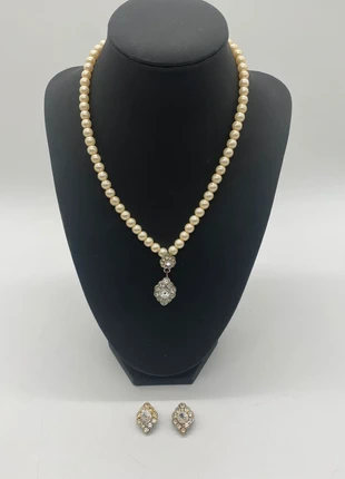 Ad4- Eternal Love – Parure collier et boucles d’oreilles – Cristaux Swarovski, merk: Swarovski, staat: Heel goed, € 24,00, € 25,90 inclusief Kopersbescherming Pro