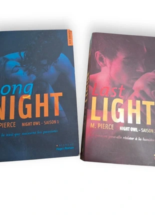Lot 2 Livres Romance Addictive – M. Pierce : Long Night + Last Light, état: Très bon état, 14,00 €, 15,40 € Protection acheteurs incluse