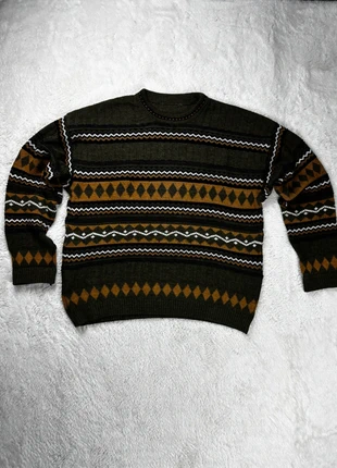 Pull en laine motif broder vintage, marke: Vintage Dressing, zustand: Sehr gut, größe: M, 27,40 €, 29,47 € inklusive Vinted-Käuferschutz