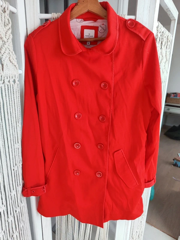 Trench rétro orange