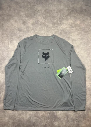 T-shirt manches longues Fox | Gris et Noir | Taille L, brand: Fox, condizioni: Nuovo con cartellino, taglia: L / IT 44 / EU 40, €15.00, €16.45 include la Protezione acquisti