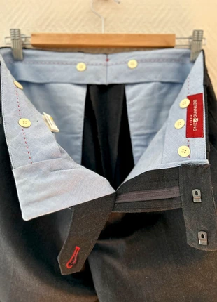 Pantalon Bernard Zins – Laine – Gris foncé - Pantalonnier parisien, brand: Bernard Zins, condition: New without tags, size: W30, €55.00, €58.45 includes Buyer Protection