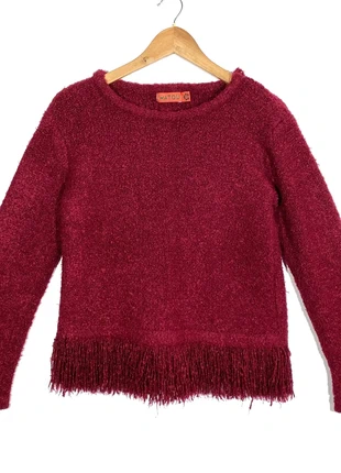 Pull Bordeaux Cyber y2k Vintage 2000’s, marca: Vintage, estado: Muy bueno, tamaño: L / 40 / 12, 24,00 €, 25,90 € Protección al comprador Pro incluida