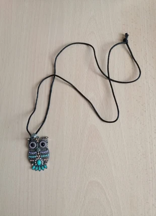 Collar con colgante de búho, marque: Local, état: Très bon état, 5,00 €, 5,95 € Protection acheteurs incluse