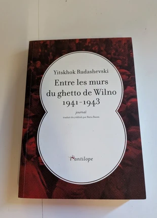Entre les murs du ghetto de Wilno _ yitskhok rudashevski, état: Bon état, 7,00 €, 8,05 € Protection acheteurs (Pro) incluse