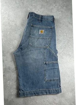 S154. Short en jean carhartt vintage Original Fit 5 pockets | Bleu denim brut | W31 / FR40, marke: Carhartt, zustand: Sehr gut, größe: W31 | DE 46, 35,00 €, 37,45 € beinhaltet Vinted-Käuferschutz Pro