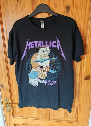 Metallica Damaged Justice Gildan T-Shirt size medium black, brand: Gildan, condition: Very good, size: M, £20.00, £21.70 includes Buyer Protection