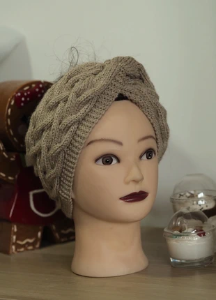 Bandeau headband beige fantaisie, condizioni: Ottime, taglia: Taglia unica, €9.00, €10.15 include la Protezione acquisti Pro