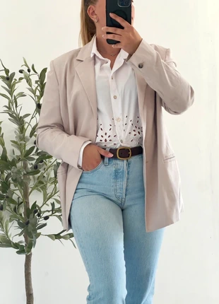 Blazer Ba&sh coupe droite / Taille S / Beige, brand: Ba&sh, condition: Very good, size: S / 36 / 8, €59.00, €62.65 includes Buyer Protection