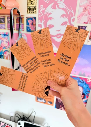 Fourth Wing Rebecca Yarros - Waterproof boekenlegger set van 4, staat: Nieuw zonder prijskaartje, € 4,50, € 5,43 inclusief Kopersbescherming