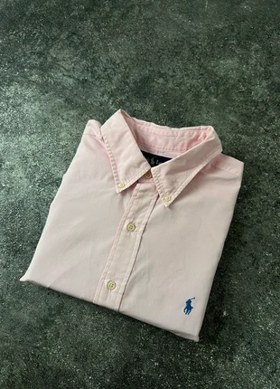 Chemise Ralph Lauren à manches courtes XL Rose unie logo brodé bleu Classic fit, marca: Ralph Lauren, estado: Bom, tamanho: XL, €20.00, €21.70 inclui Proteção do Comprador Pro