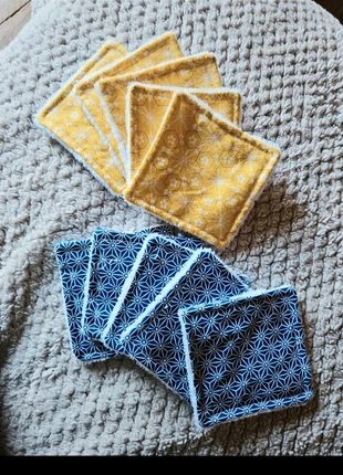 Lingettes lavables douces artisanales, merk: Fabrication Artisanale, staat: Nieuw met prijskaartje, € 8,00, € 9,10 inclusief Kopersbescherming