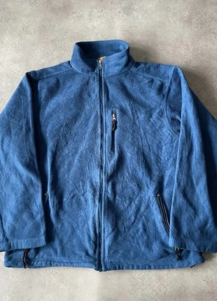 L.L Bean Fleece Mens Large Y2K Full Zip Elastic Waist Hiking Jacket, Blue, brand: L.L. Bean, condition: Very good, size: L, £13.49, £14.86 includes Buyer Protection Pro