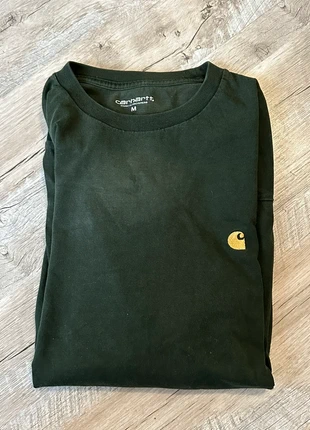 T-shirt manche longues Carhaart vert, merk: Carhartt, staat: Heel goed, maat: M, € 14,99, € 16,44 inclusief Kopersbescherming