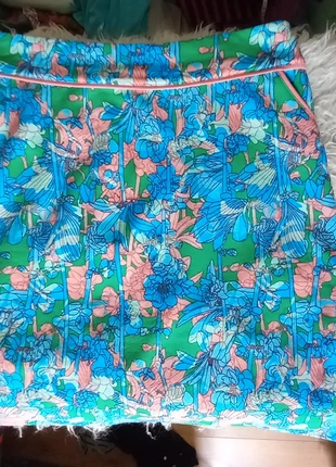 jupe fleurs 3xl, marque: Liberty Island, état: Très bon état, taille: XXXL / 46 / 18, 7,00 €, 8,05 € Protection acheteurs incluse