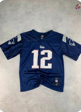 🏈 Maillot NFL Reebok New England Patriots #12 Brady - XS Femme, marke: Reebok, zustand: Sehr gut, größe: XS / 34 / 6, 24,90 €, 26,85 € inklusive Vinted-Käuferschutz