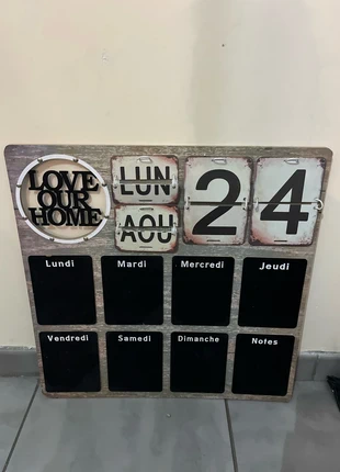 Tableau date décoratif, estado: Bueno, 4,00 €, 4,90 € Protección al comprador incluida