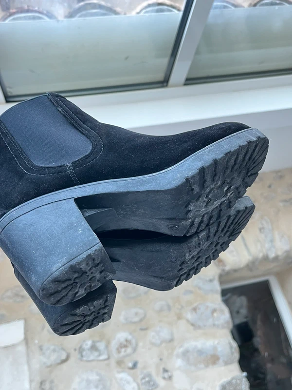 Asos - Bottines bottes style chelsea élastique à talons mi haut - photo numéro 5
