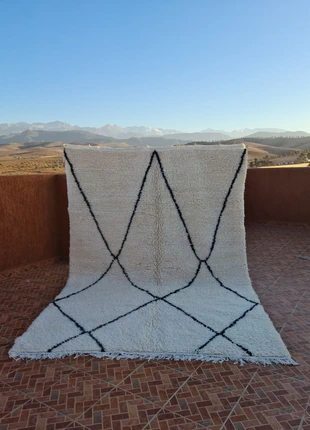 Tapis berbère Beni Ouarain fait main - Laine naturelle 300x200cm, marca: Fait Main, estado: Novo sem etiquetas, €480.00, €504.70 inclui Proteção do Comprador