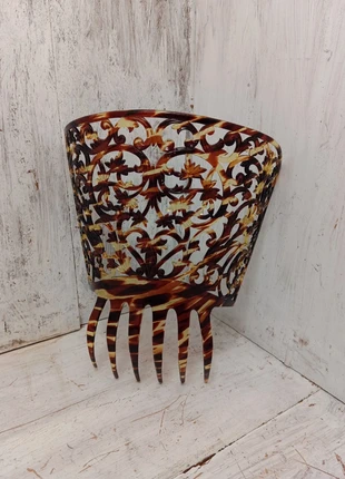 Vintage PeinetabPara Pelo Calada Celuloide. Peigne à cheveux en celluloïd., estado: Muy bueno, 65,00 €, 68,95 € Protección al comprador incluida