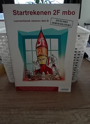 Startrekenen 2f mbo deel b, staat: Goed, € 1,00, € 1,75 inclusief Kopersbescherming