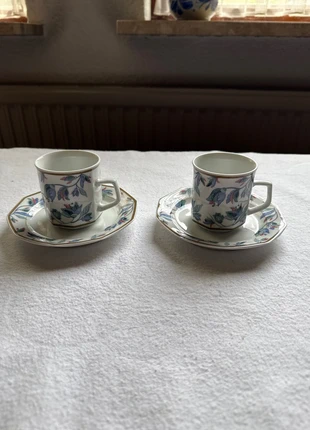 Vintage koffie kopjes, merk: Winterling, staat: Nieuw zonder prijskaartje, € 10,00, € 11,20 inclusief Kopersbescherming