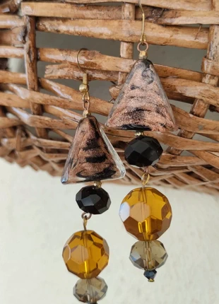 Orecchini handmade, brand: artigianato, condizioni: Ottime, €5.00, €5.95 include la Protezione acquisti