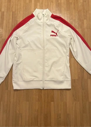 Weißer Puma zipper, marke: Puma, zustand: Gut, größe: M, 18,00 €, 19,60 € inklusive Vinted-Käuferschutz