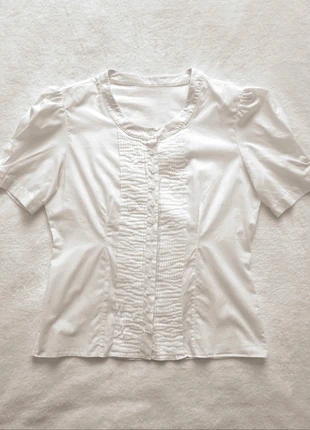 Chemisier mignon 🤍, brand: Vintage, condition: Very good, size: L / 40 / 12, €15.00, €16.45 includes Buyer Protection Pro