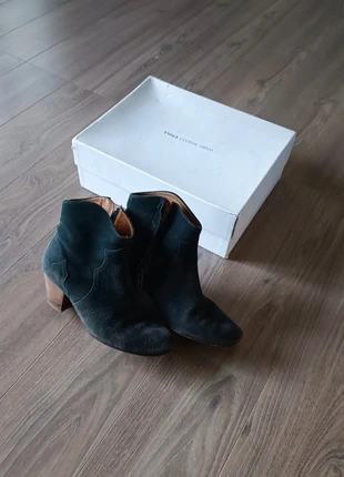 Bottines Isabel Marant cuir véritable / Taille 36 femmes / Noir et cuir, marca: Isabel Marant, estado: Muy bueno, tamaño: 36, 105,00 €, 110,95 € Protección al comprador incluida