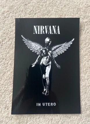 Nirvana biu mini poster, condition: Very good, £1.00, £1.75 includes Buyer Protection