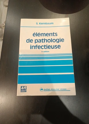 🦠 Éléments de Pathologie Infectieuse, 6ᵉ édition, zustand: Sehr gut, 11,00 €, 12,25 € inklusive Vinted-Käuferschutz
