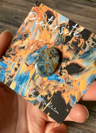Fire pietersite natural cabochon, brand: woodlandfloweruk, condition: New with tags, £19.00, £20.65 includes Buyer Protection