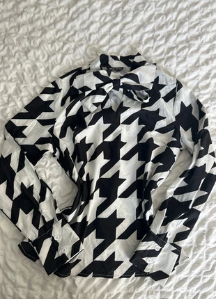 Blouse Femme Noir & Blanc, marca: Shein, estado: Muy bueno, tamaño: M / 38 / 10, 4,00 €, 4,90 € Protección al comprador incluida