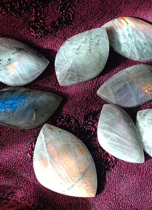 Lote de 10 Labradorite cabochons, état: Neuf sans étiquette, 15,00 €, 16,45 € Protection acheteurs incluse