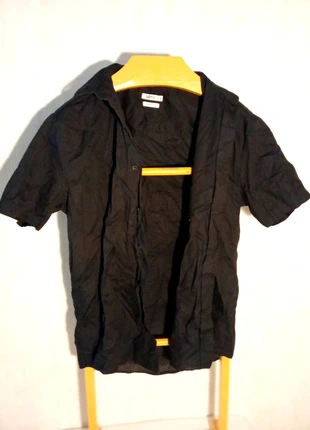 Chemise noir manche courte - Taille S de Gémo, marke: Gémo, zustand: Sehr gut, größe: S, 6,00 €, 7,00 € inklusive Vinted-Käuferschutz