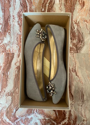 Ballerine eleganti grigio perla – Made in Italy, marca: Gemma, estado: Muito bom, tamanho: 38, €16.00, €17.50 inclui Proteção do Comprador