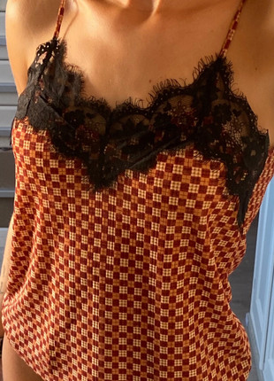 Top tirantes con encaje, brand: Zara, condizioni: Ottime, €4.00, €4.90 include la Protezione acquisti