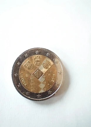 2 EUR coin, Lithuania, condition: Good, €6.00, €7.00 includes Buyer Protection